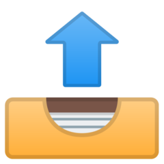 Google outbox tray emoji image