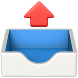 IOS/Apple outbox tray emoji image