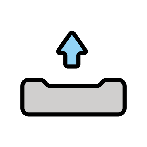 Openmoji outbox tray emoji image