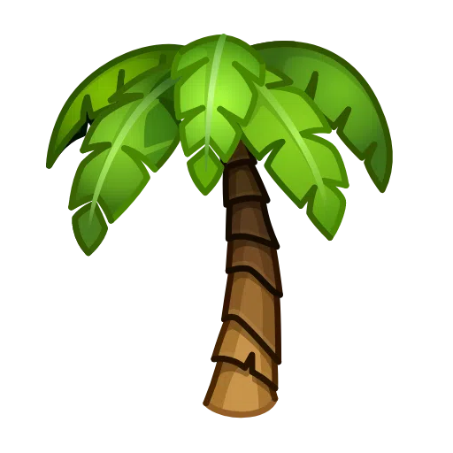 Telegram palm tree emoji image