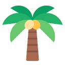 Toss palm tree emoji image