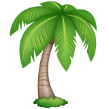 Whatsapp palm tree emoji image