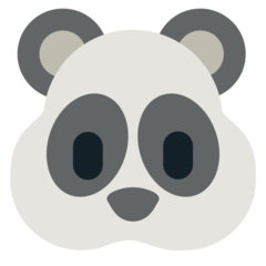 Mozilla panda face emoji image