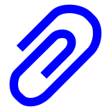 Docomo paperclip emoji image