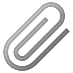 Google paperclip emoji image