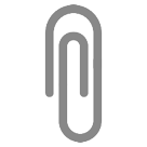 HTC paperclip emoji image