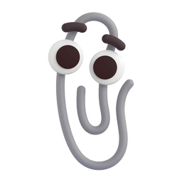 Microsoft Teams paperclip emoji image