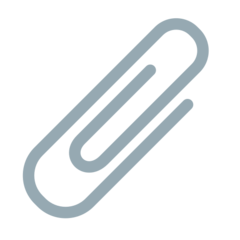 Mozilla paperclip emoji image