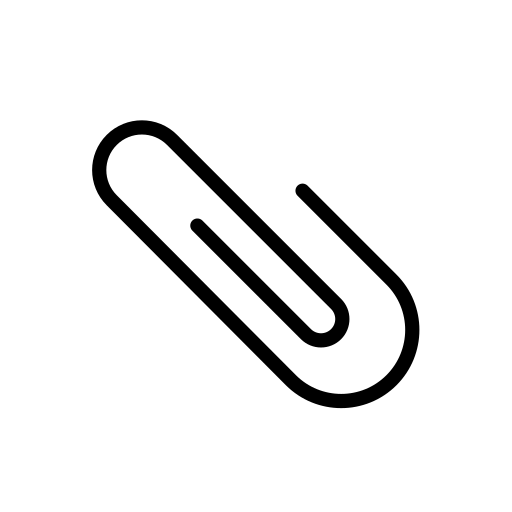 Openmoji paperclip emoji image