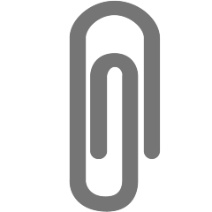 Skype paperclip emoji image
