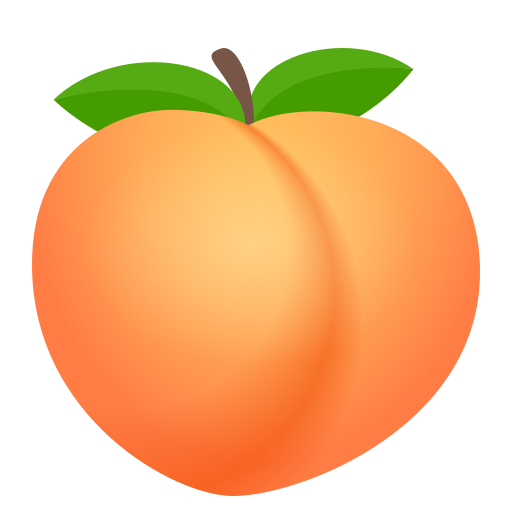 JoyPixels peach emoji image