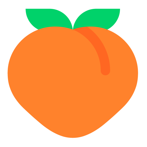 Microsoft peach emoji image
