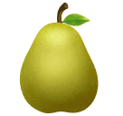 Huawei pear emoji image
