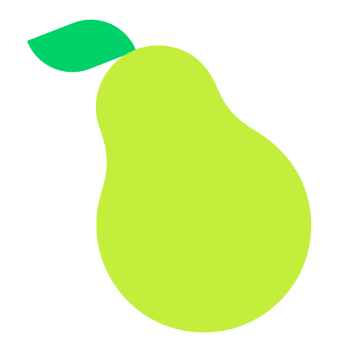 Microsoft pear emoji image