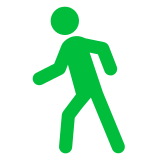 Docomo pedestrian emoji image