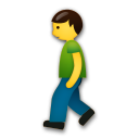 LG pedestrian emoji image