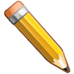 Samsung pencil emoji image