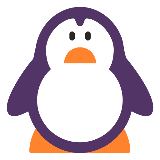 Microsoft penguin emoji image