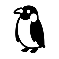 Noto Emoji Font penguin emoji image