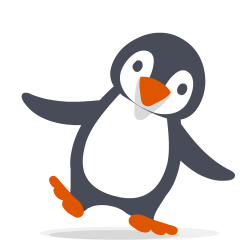 Skype penguin emoji image