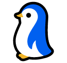 SoftBank penguin emoji image