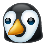 Whatsapp penguin emoji image