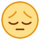 HTC pensive face emoji image