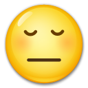 LG pensive face emoji image
