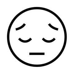 Noto Emoji Font pensive face emoji image