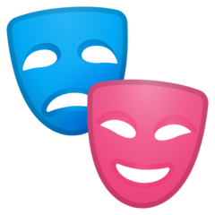 Google performing arts emoji image