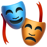 IOS/Apple performing arts emoji image