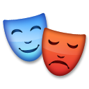 LG performing arts emoji image