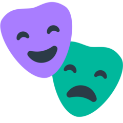 Mozilla performing arts emoji image