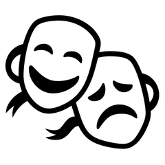 Noto Emoji Font performing arts emoji image