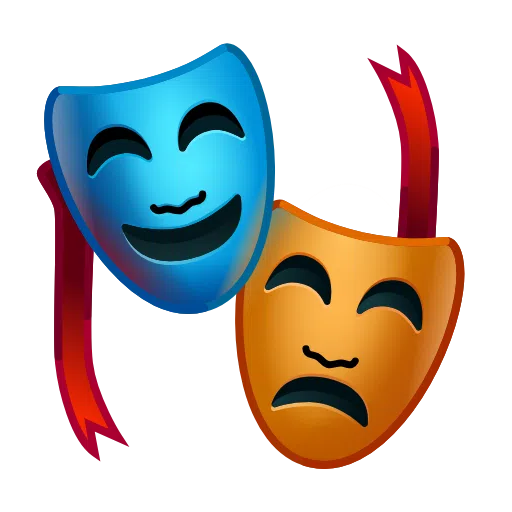 Telegram performing arts emoji image