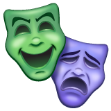 Whatsapp performing arts emoji image