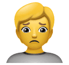 Huawei person frowning emoji image