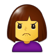 Samsung person frowning emoji image