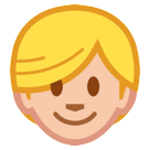 HTC person with blond hair emoji image
