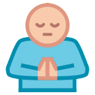 HTC person with folded hands emoji image