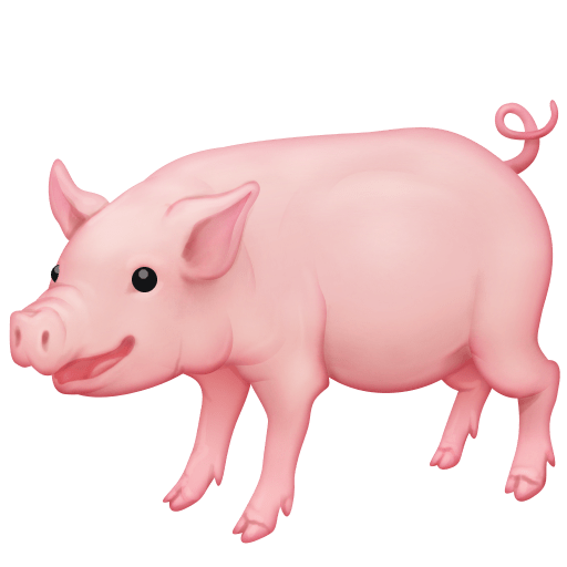 Facebook pig emoji image