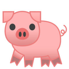 Google pig emoji image