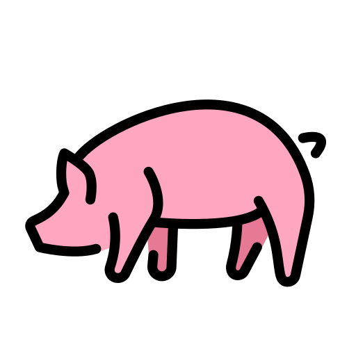 Openmoji pig emoji image