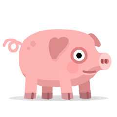 Skype pig emoji image