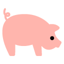 Toss pig emoji image