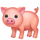 Whatsapp pig emoji image