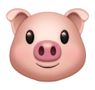 Huawei pig face emoji image