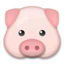 LG pig face emoji image