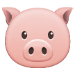Samsung pig face emoji image