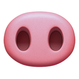 IOS/Apple pig nose emoji image